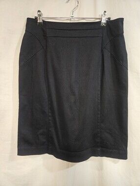 Worthington Black Tailored Pencil Skirt